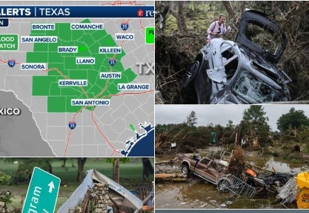 Lũ quét kinh hoàng ở Texas vào ngày quốc khánh khiến ít nhất 24 người thiệt  mạng và hơn 20 thiếu nữ mất tích - Hoa Kỳ - https://viendongonline.com