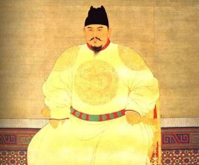 Chân dung Hoàng đế Chu Nguyên Chương nhà Minh. Ảnh: Internet