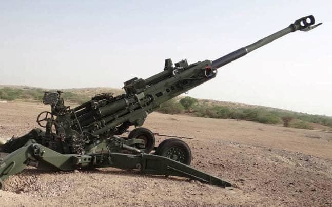 Pháo M777 - 155 mm của Mỹ viện trợ cho Ukraine cũng là các pháo cũ Tân trang lại.